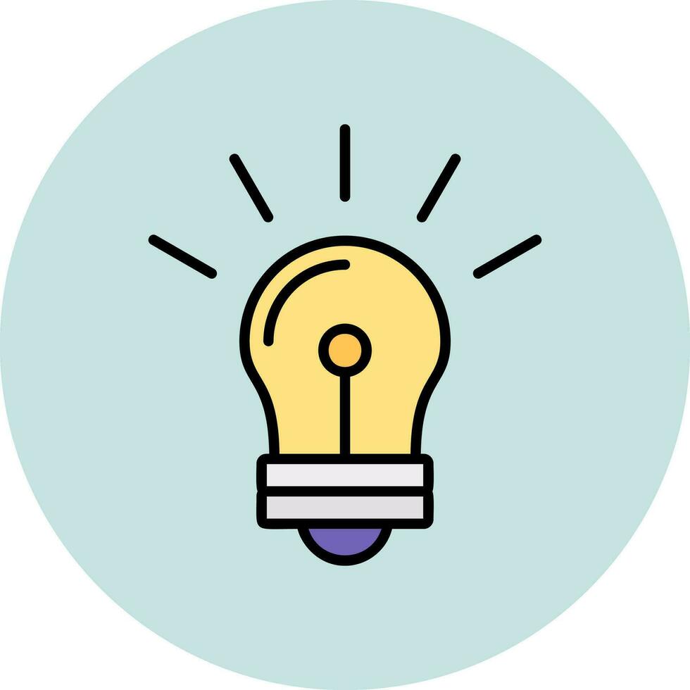 Light Bulb Vector Icon
