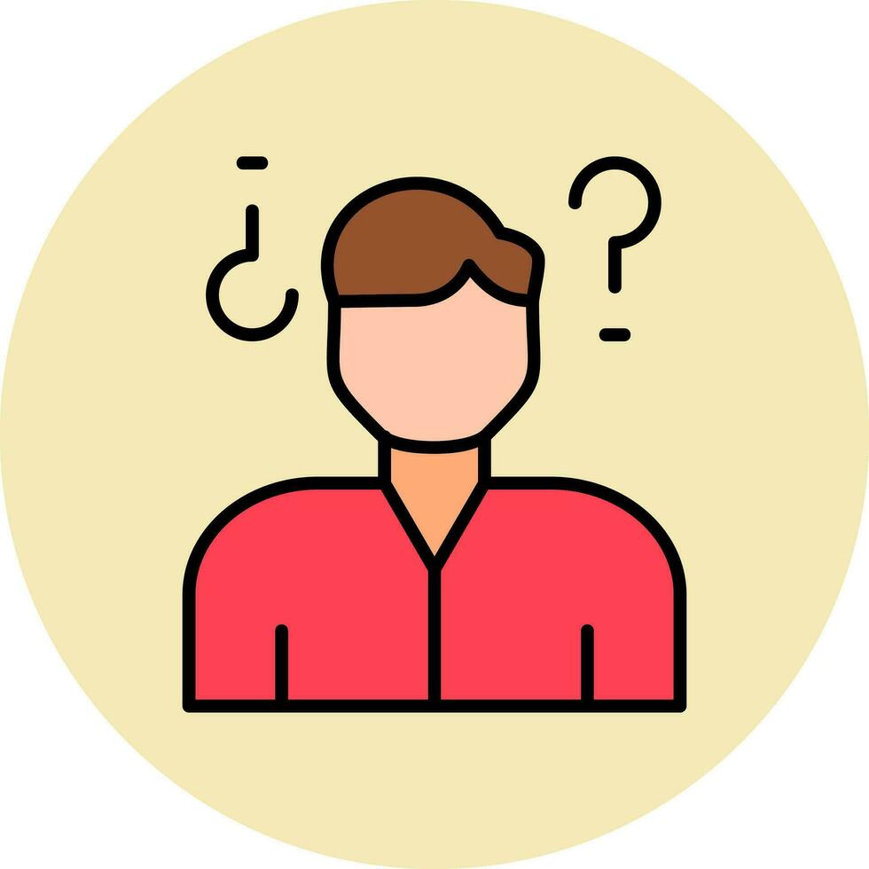 Confusion Vector Icon