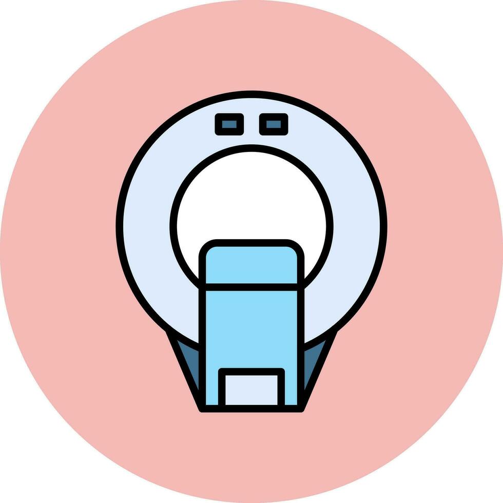 Ct Scan Vector Icon