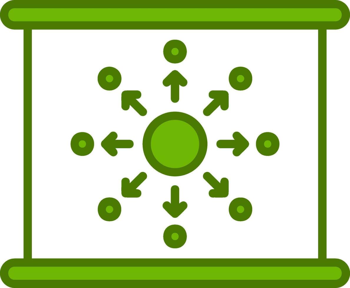 Diffusion Vector Icon