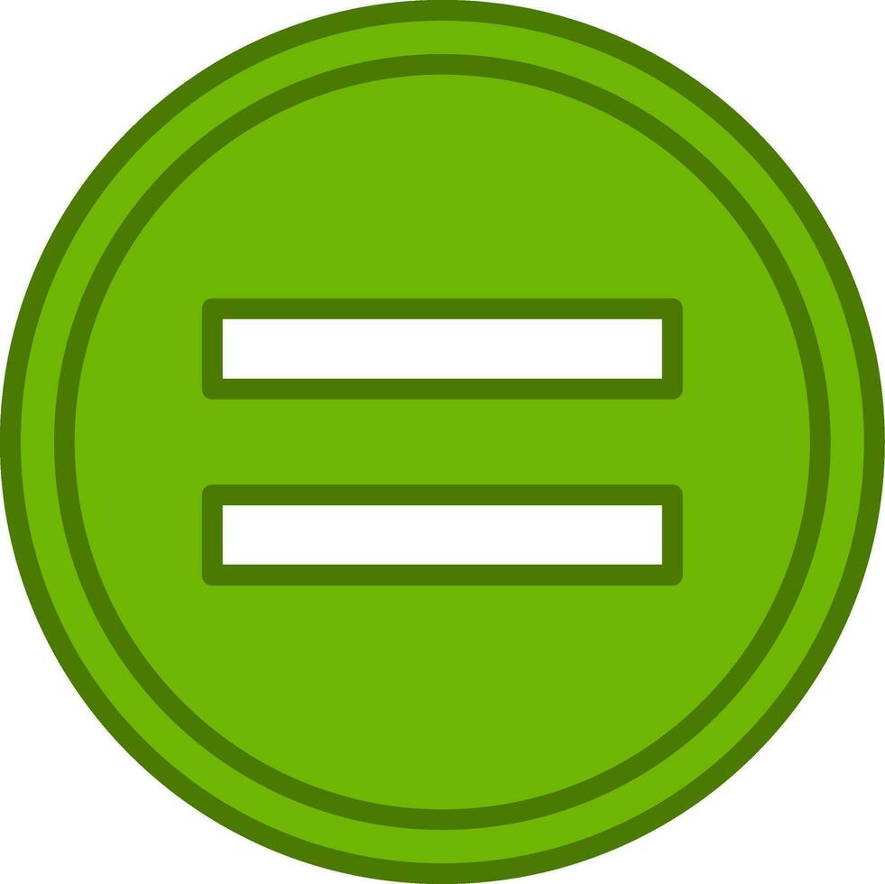 Equal Vector Icon