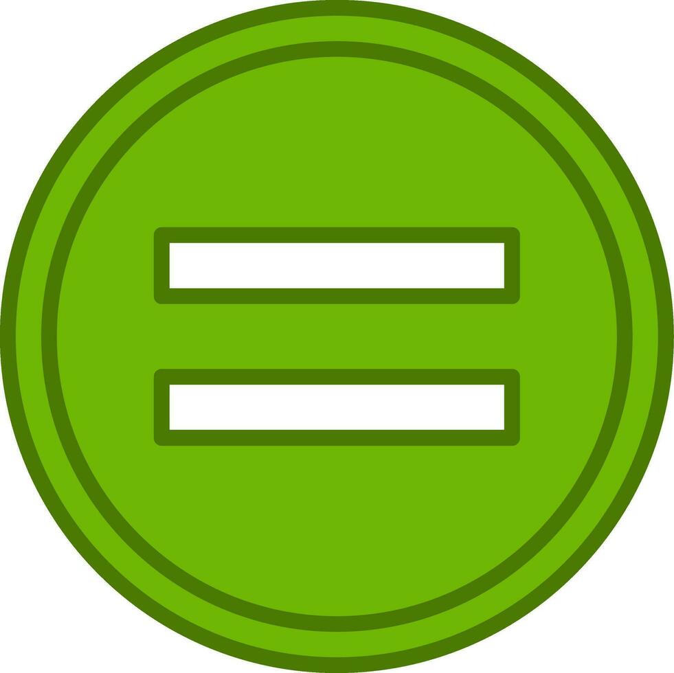 Equal Vector Icon