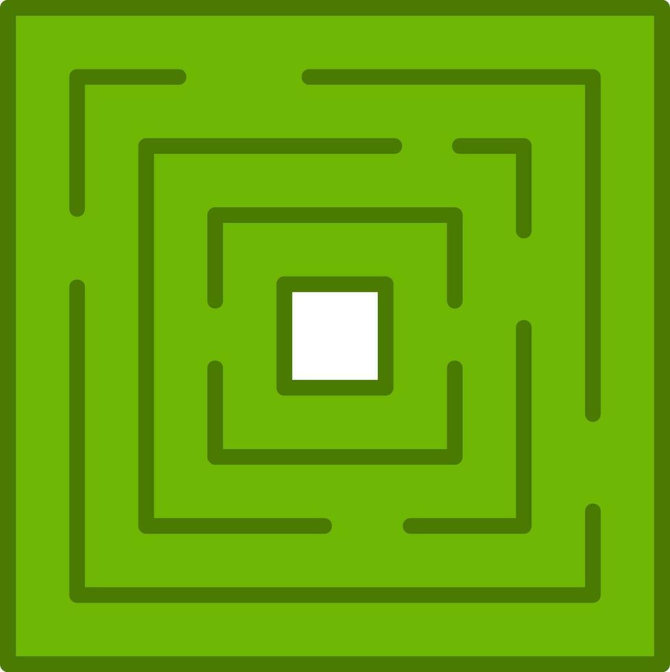 Maze Vector Icon