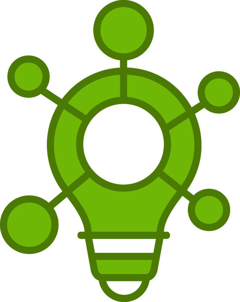 Clustering Vector Icon