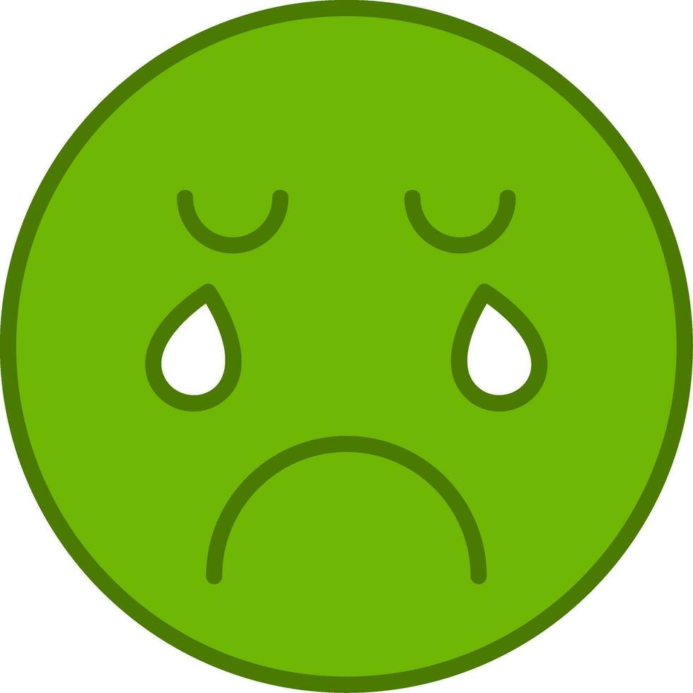 Crying Vector Icon