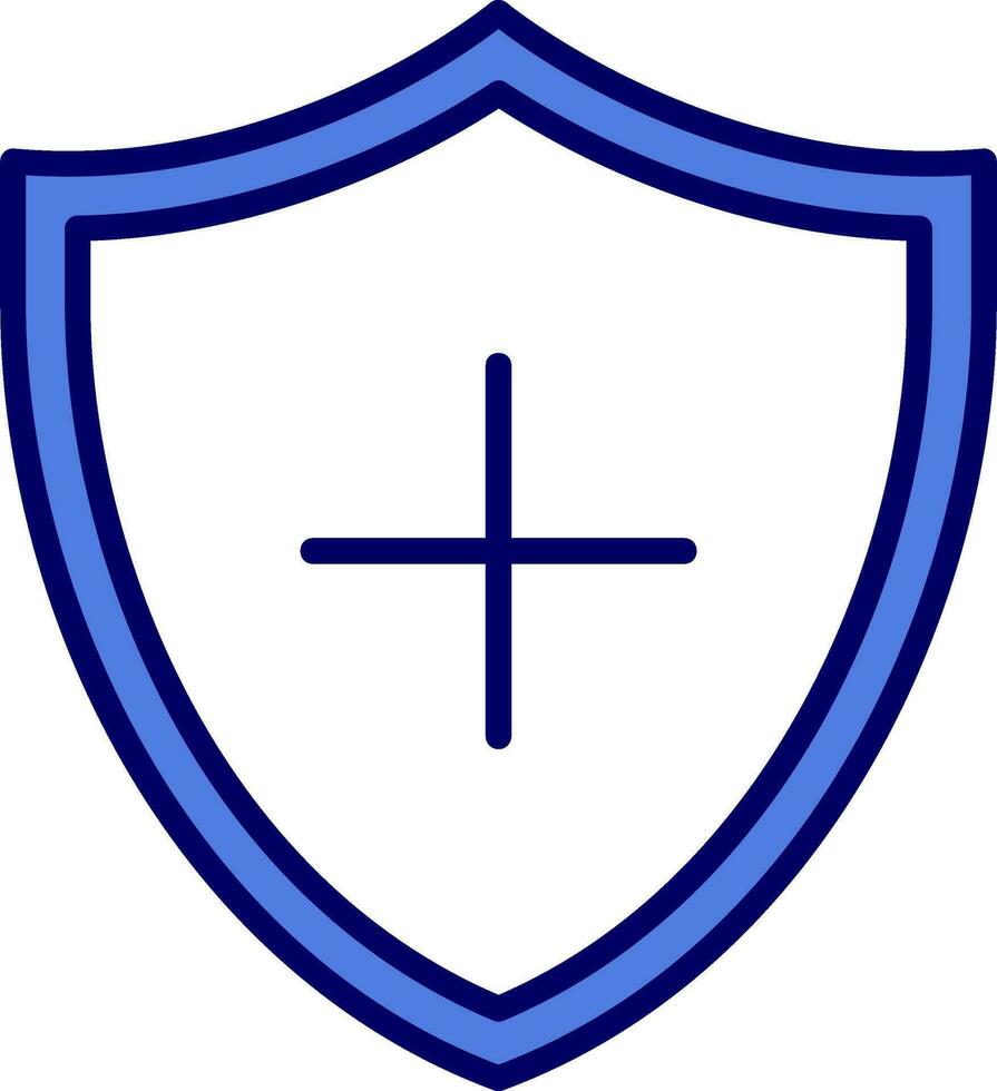 icono de vector de escudo