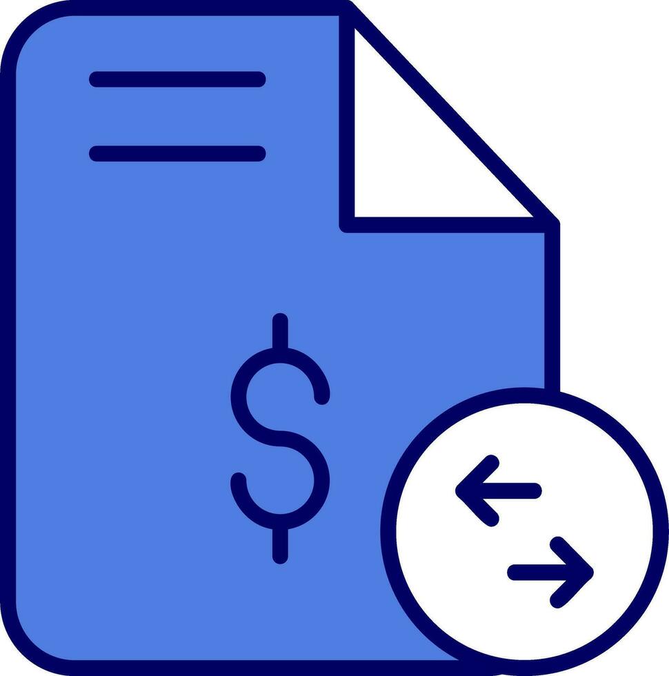 Transactional Data Vector Icon