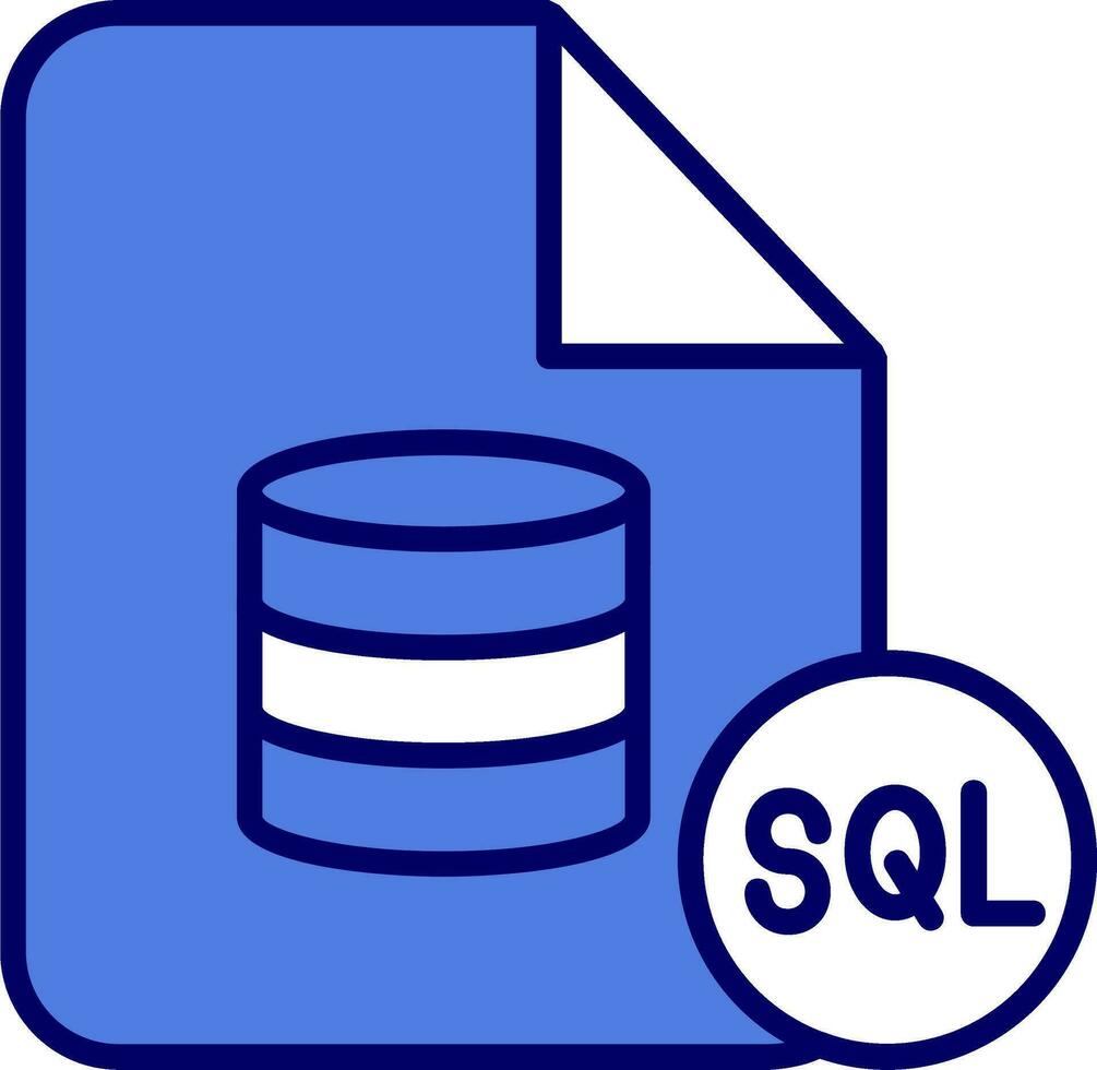 Structured Query Language Vector Icon