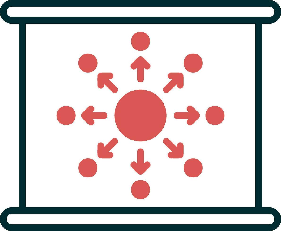 Diffusion Vector Icon