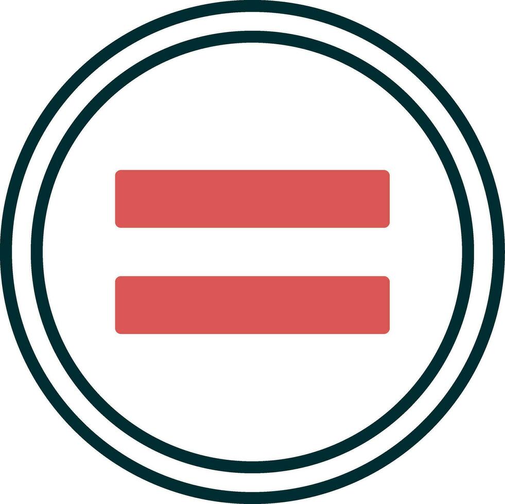 Equal Vector Icon