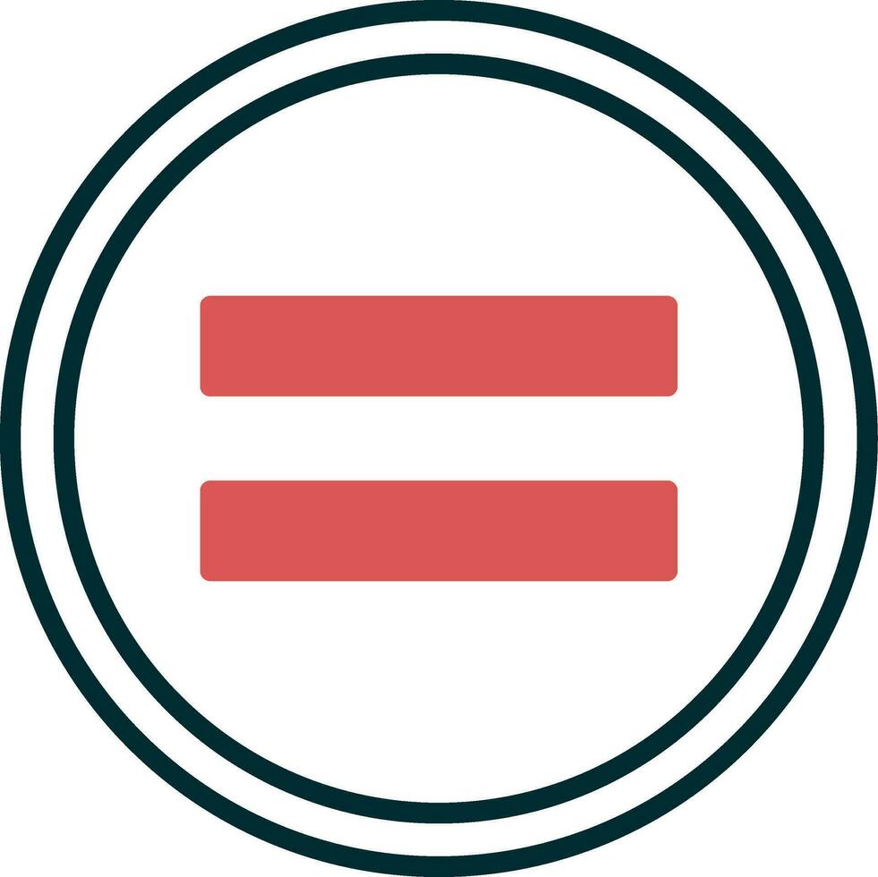 Equal Vector Icon