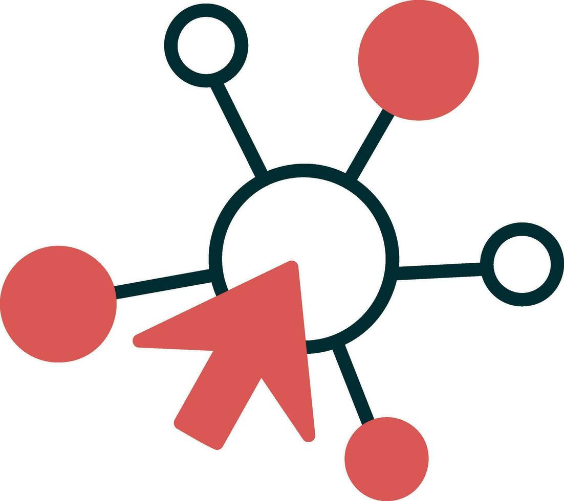 Clickstream Vector Icon