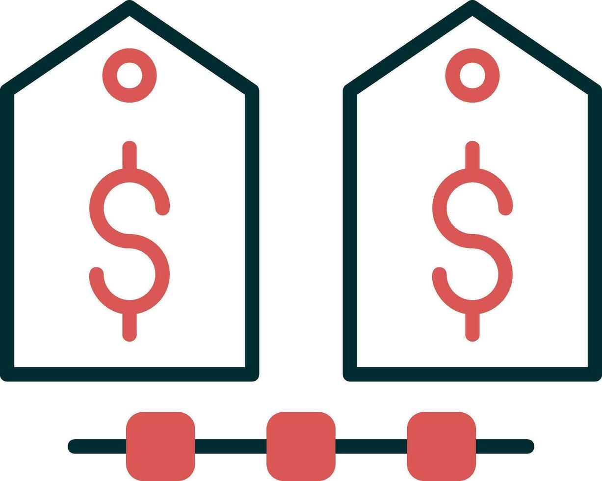 Residual Value Vector Icon