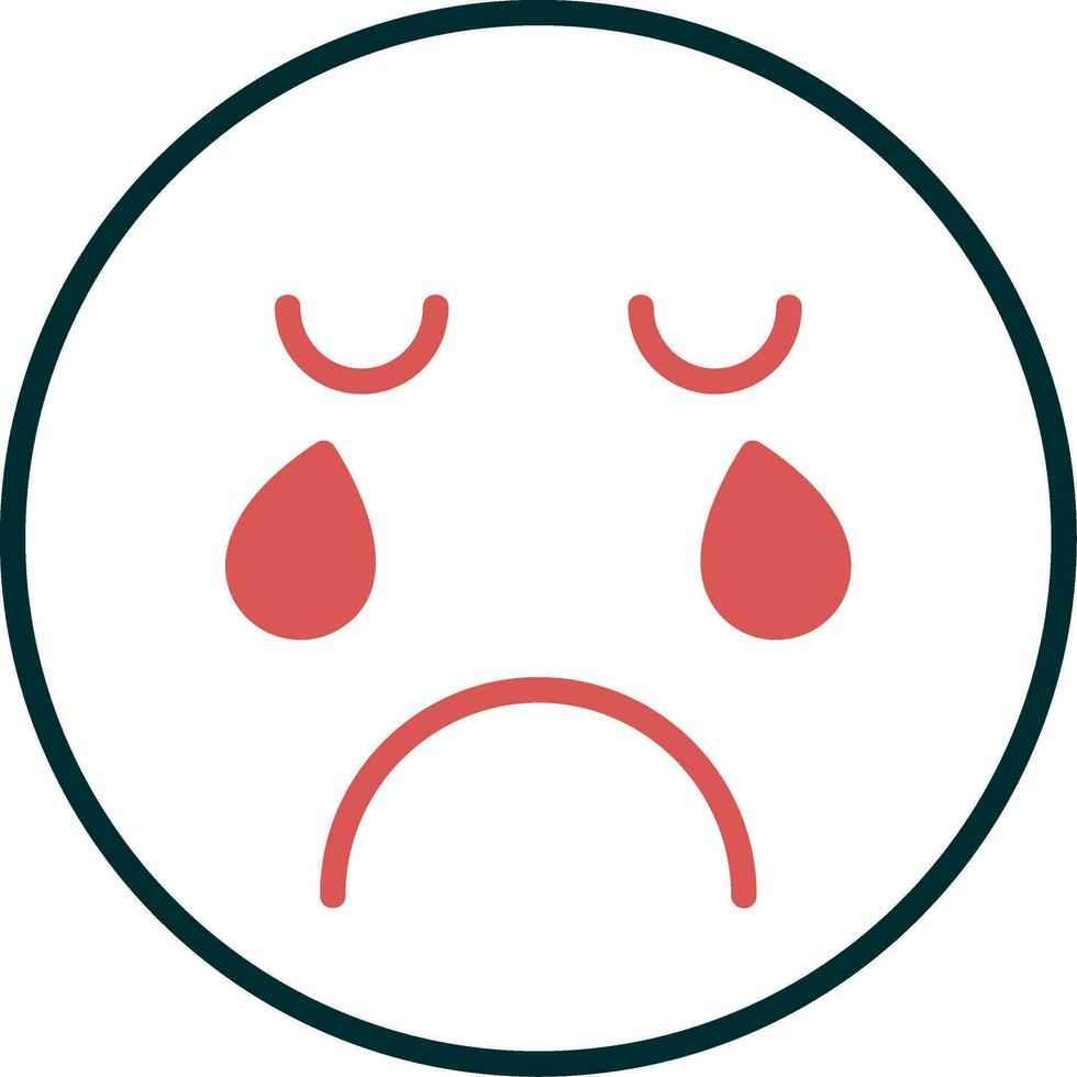 Crying Vector Icon