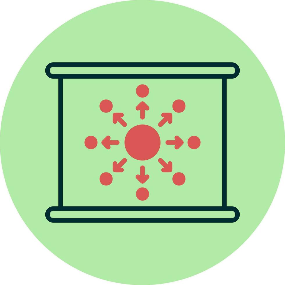 Diffusion Vector Icon