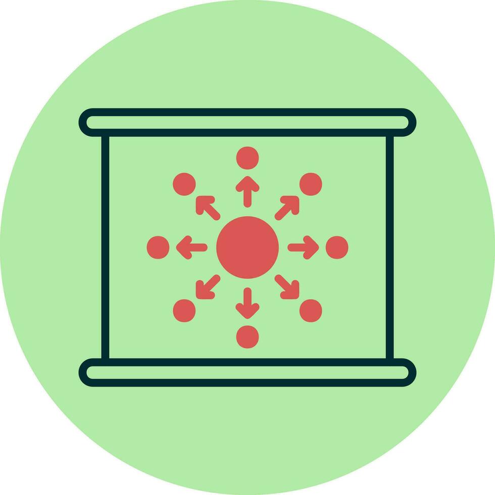 Diffusion Vector Icon