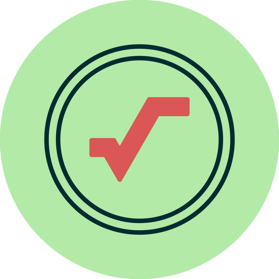 Square Root Vector Icon