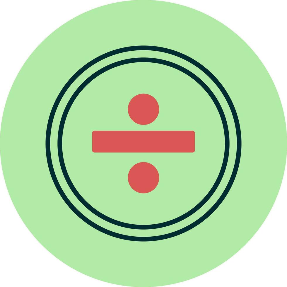 Division Vector Icon