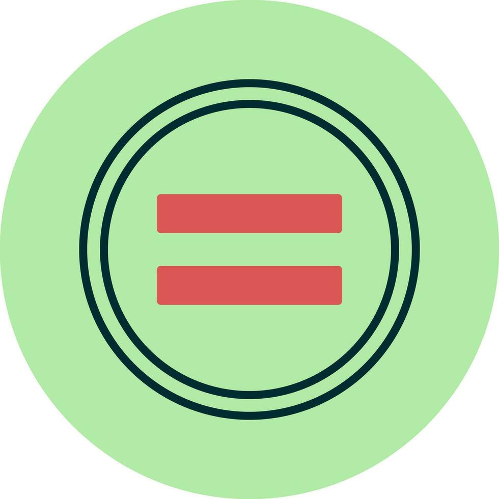 Equal Vector Icon