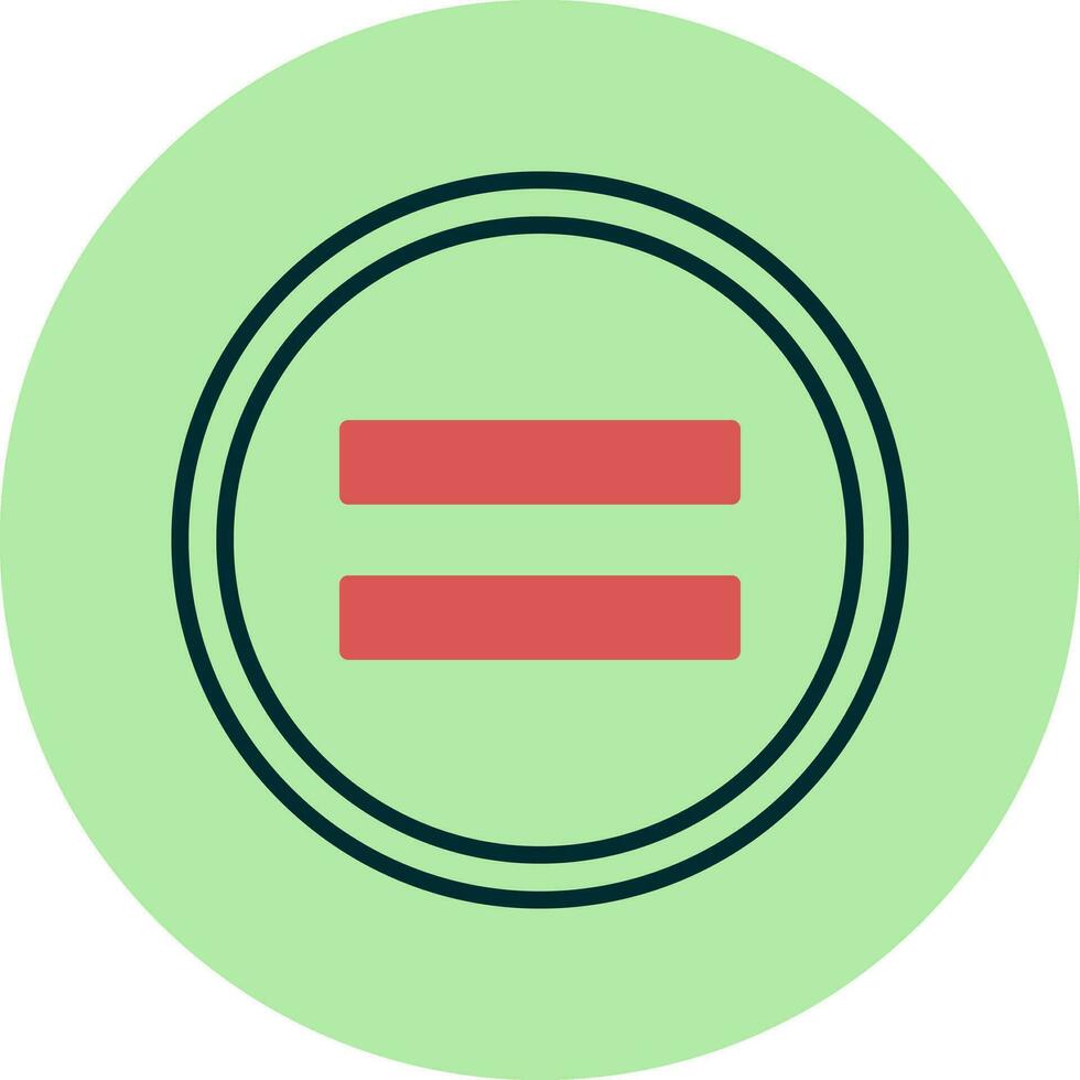 Equal Vector Icon