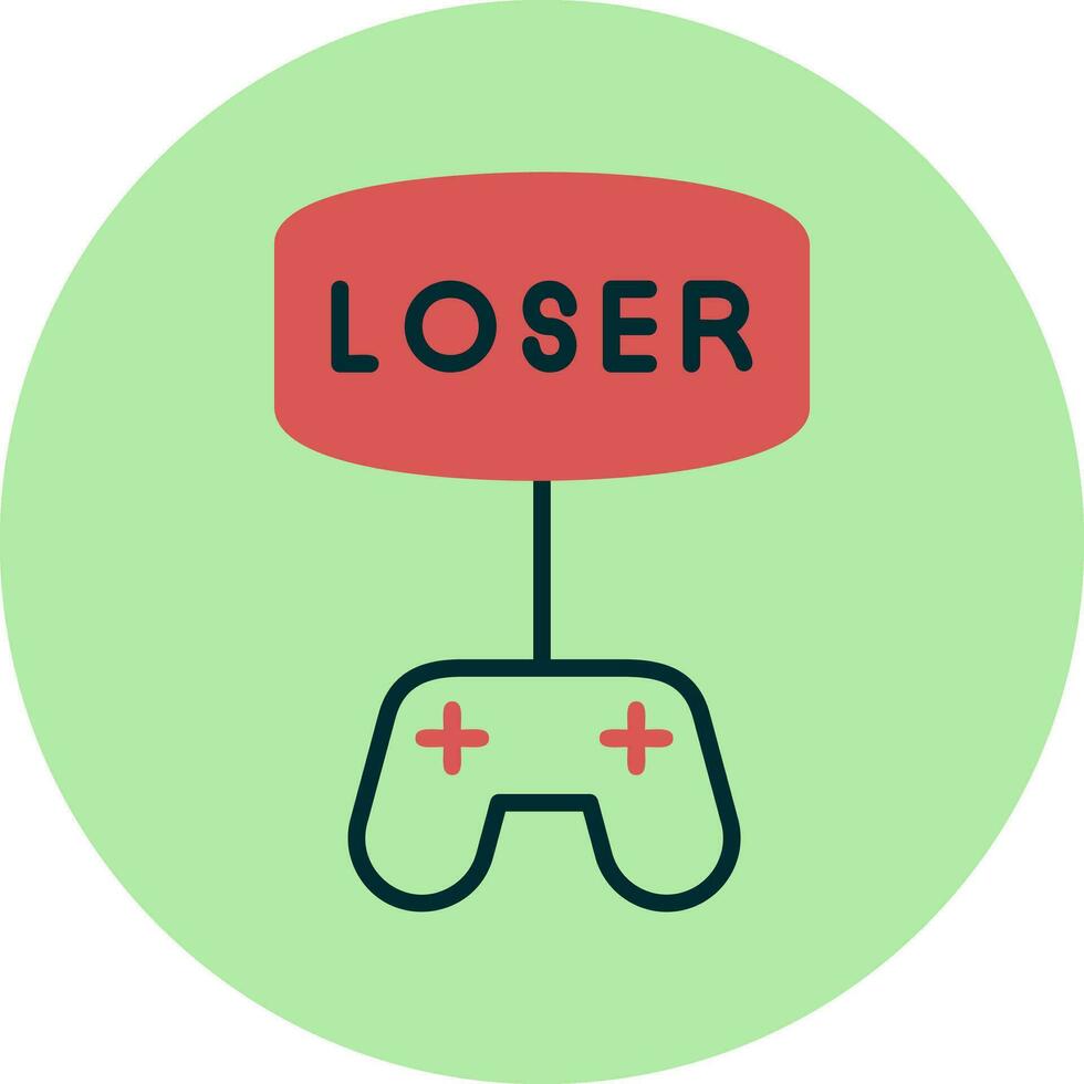 Loser Vector Icon