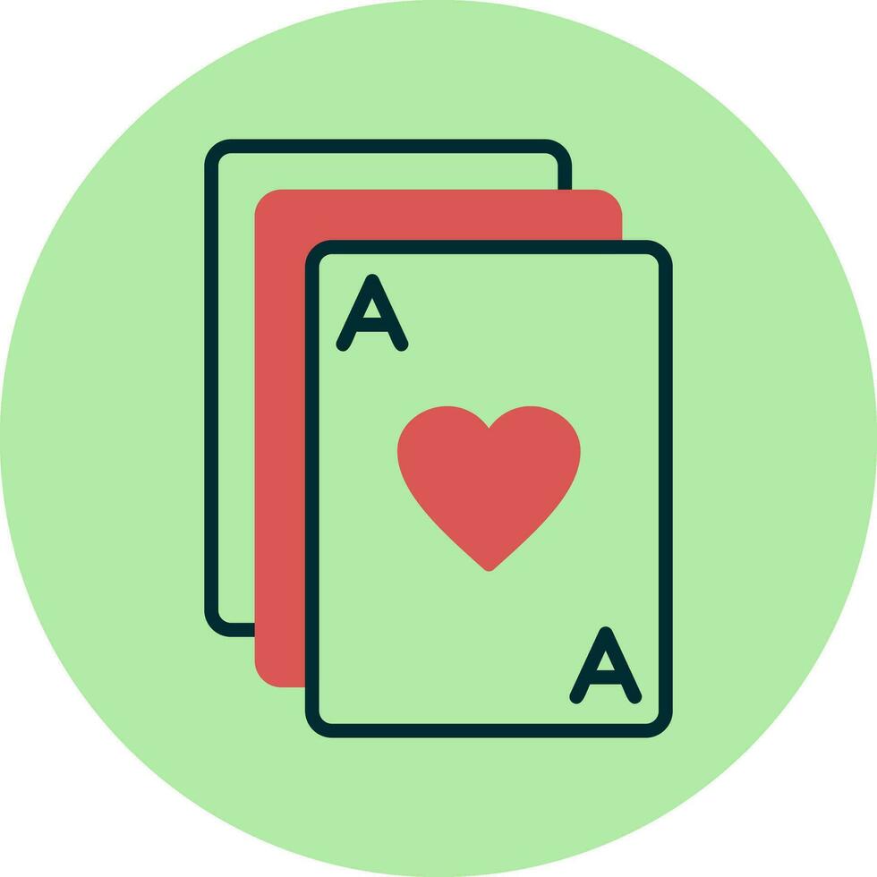 Poker Cards Vector Icon