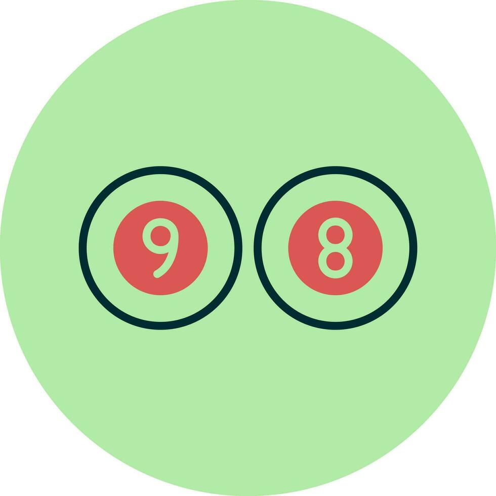Billiard Vector Icon