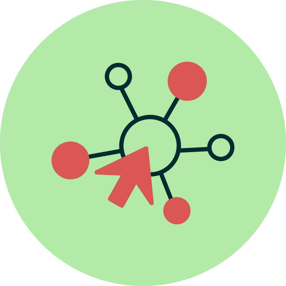 Clickstream Vector Icon