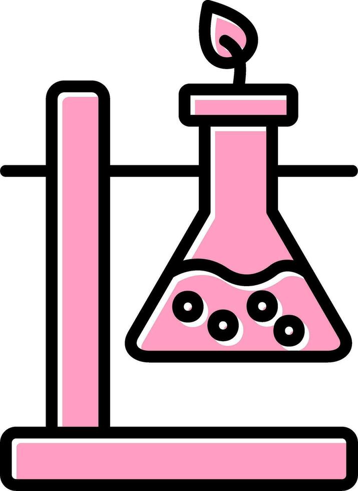 Chemical Reaction Vector Icon