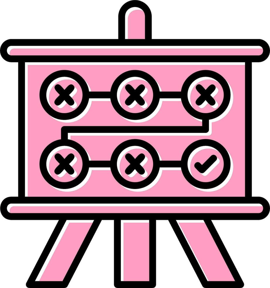 Trial And Error Vector Icon