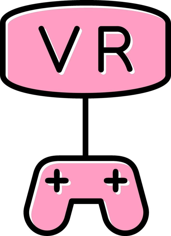 Vr Game Vector Icon