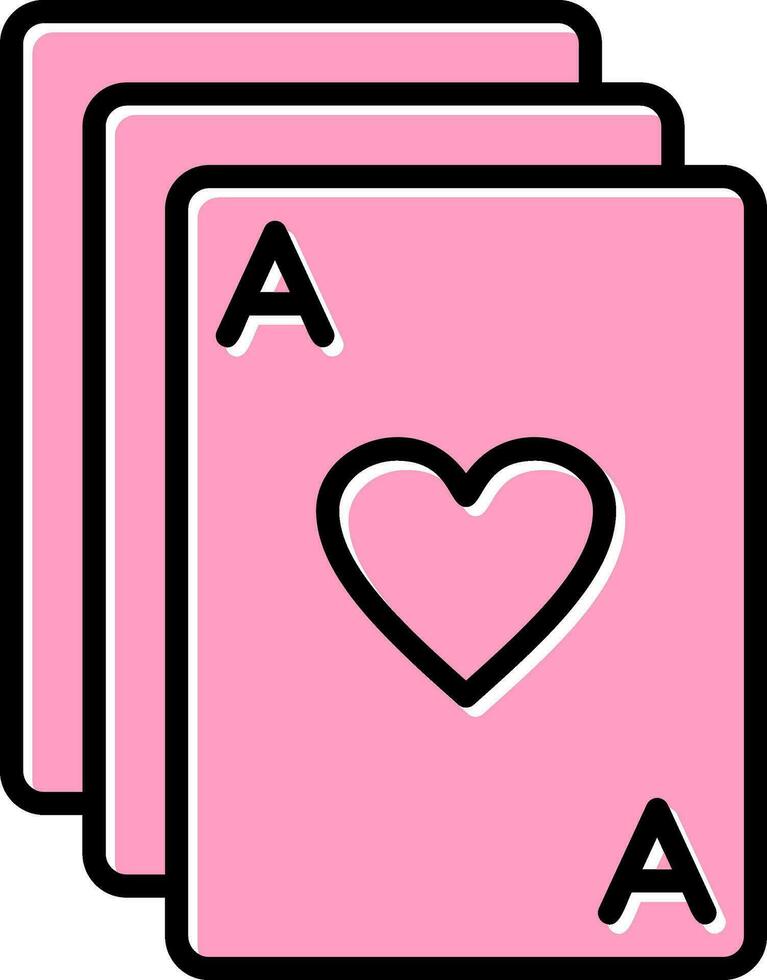 Poker Cards Vector Icon