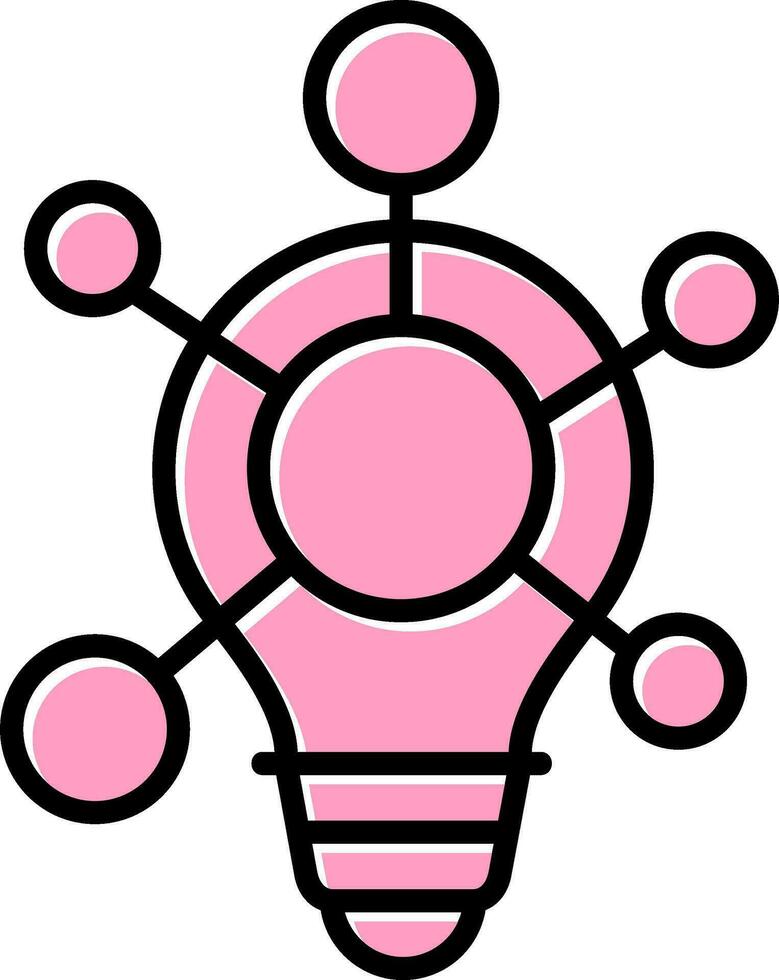 Clustering Vector Icon