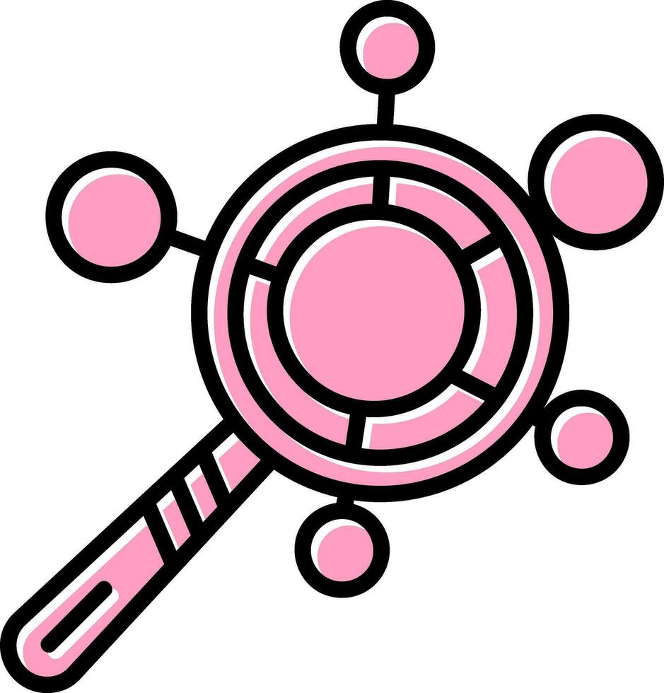 Network Analysis Vector Icon