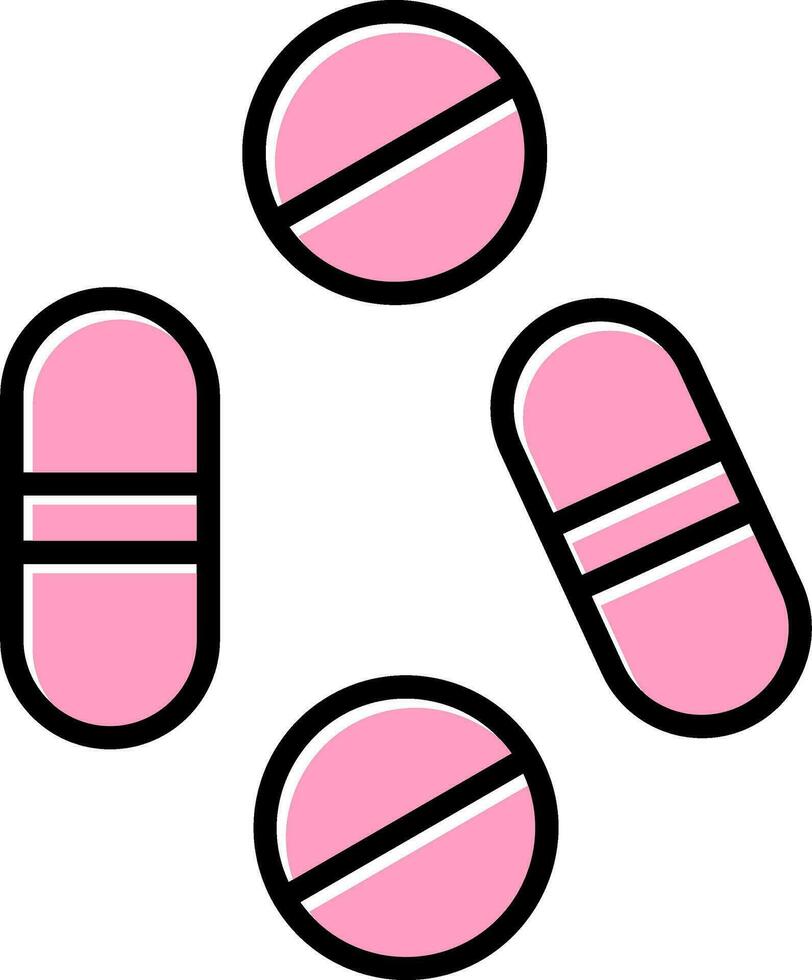 Pills Vector Icon