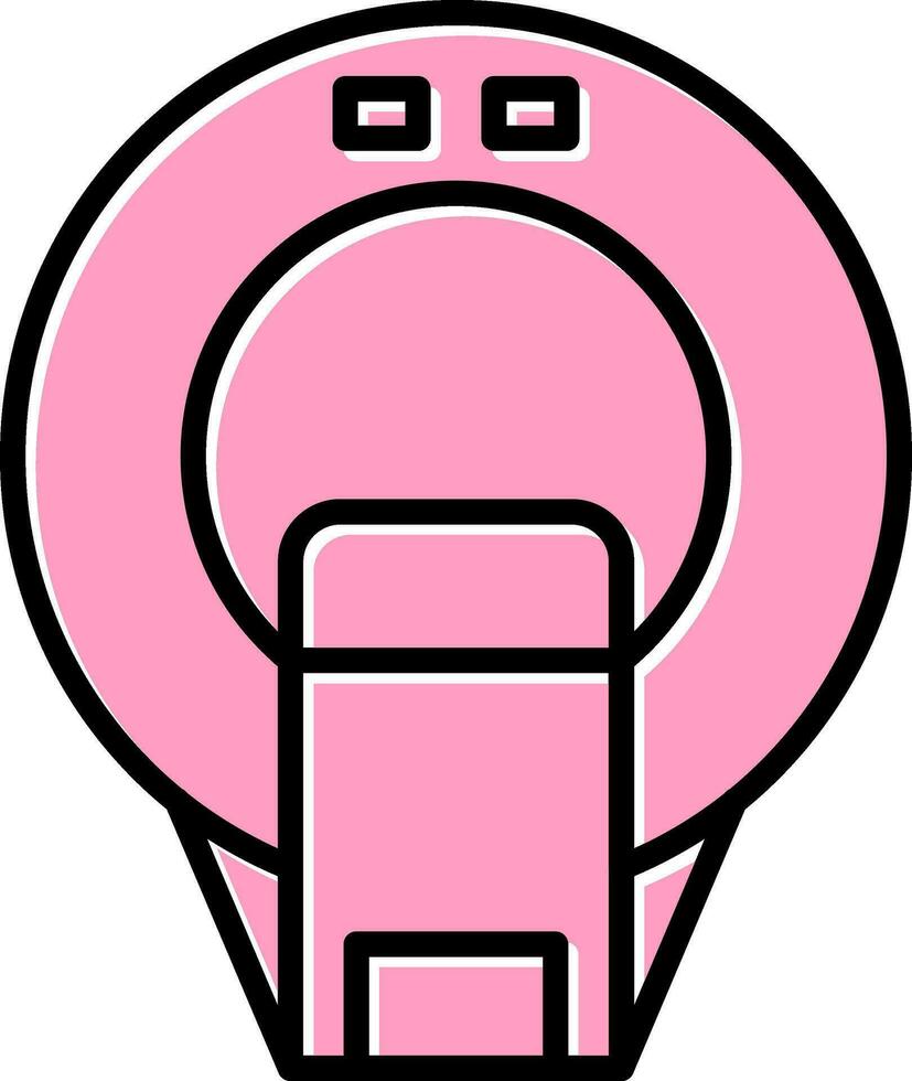 Ct Scan Vector Icon