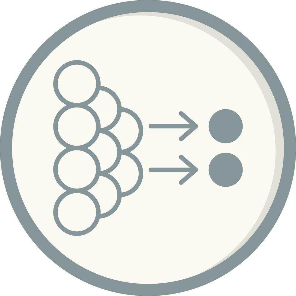 Diffusion Vector Icon