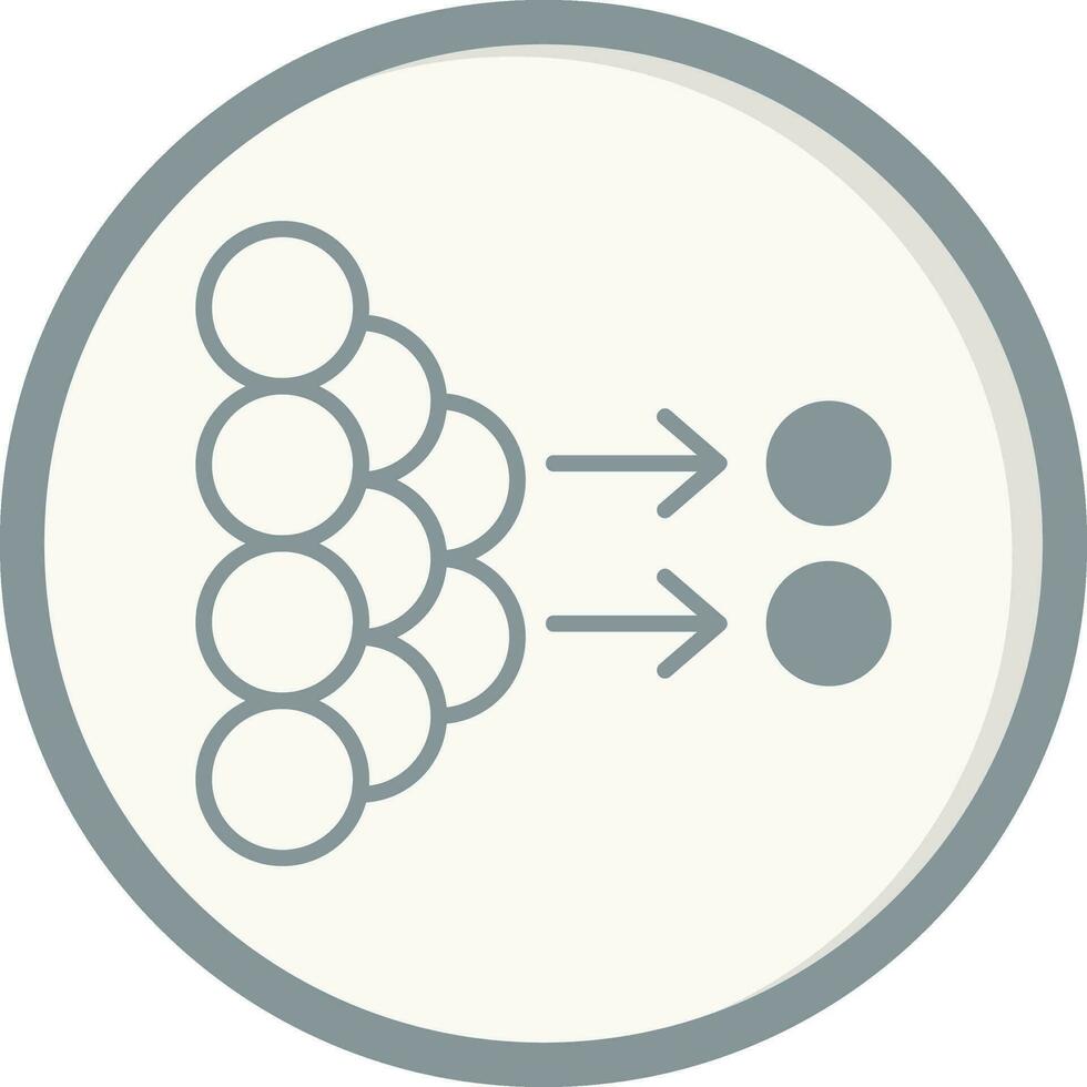 Diffusion Vector Icon