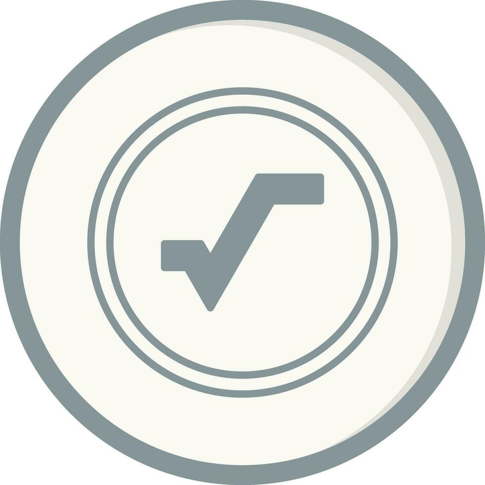 Square Root Vector Icon