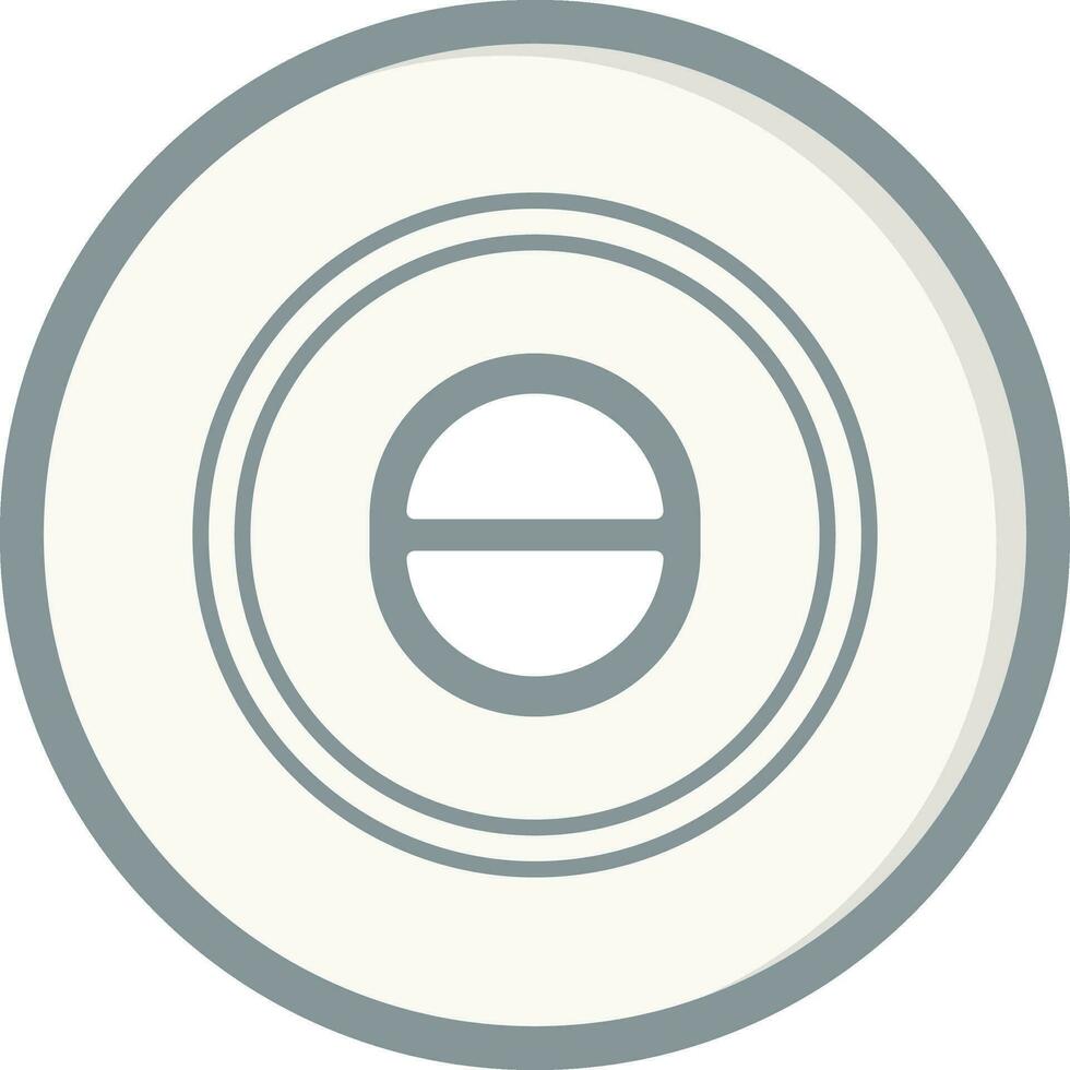 Theta Vector Icon