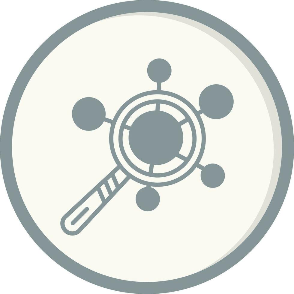 Network Analysis Vector Icon