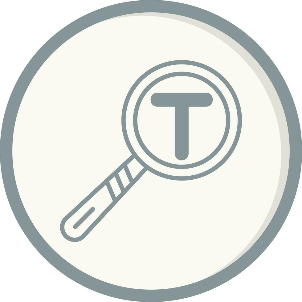 Text Analytics Vector Icon