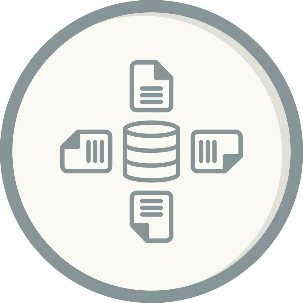Aggregation Vector Icon