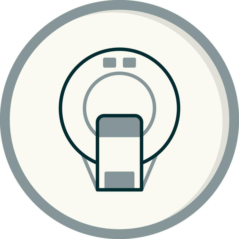 Ct Scan Vector Icon