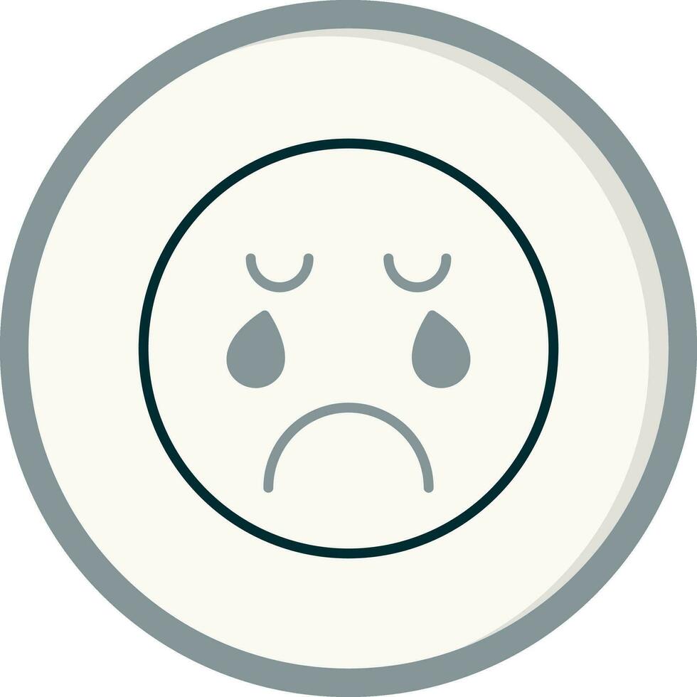 Crying Vector Icon