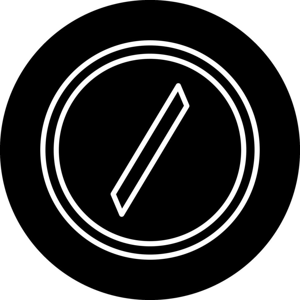 Slash Vector Icon