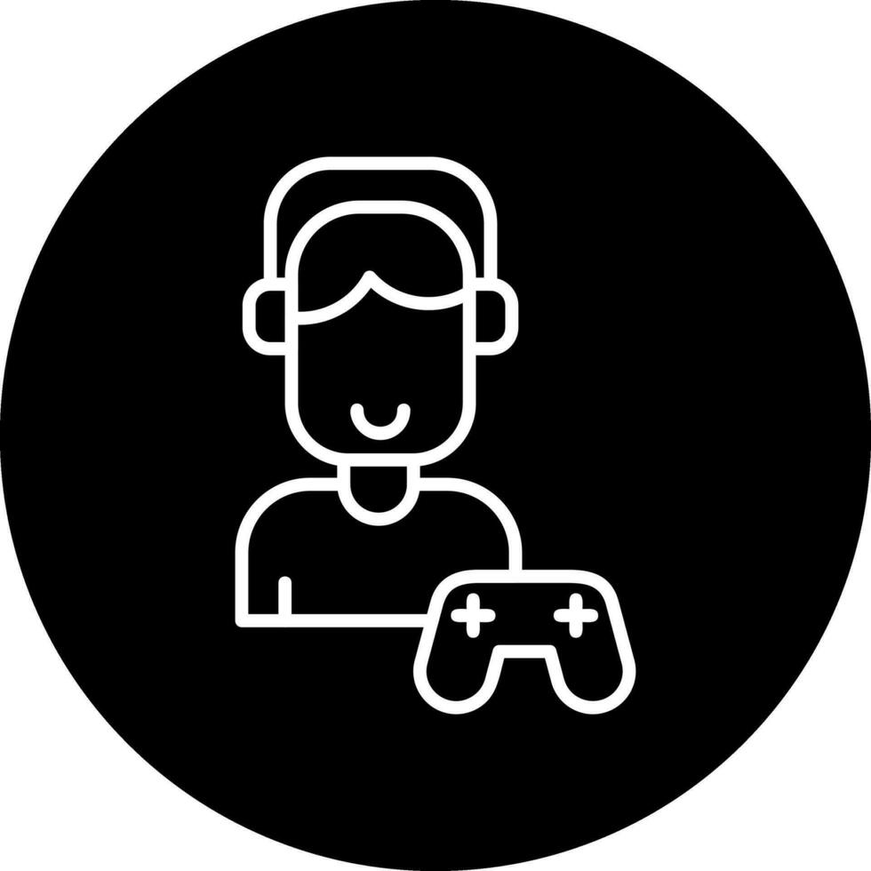 Gamer Vector Icon