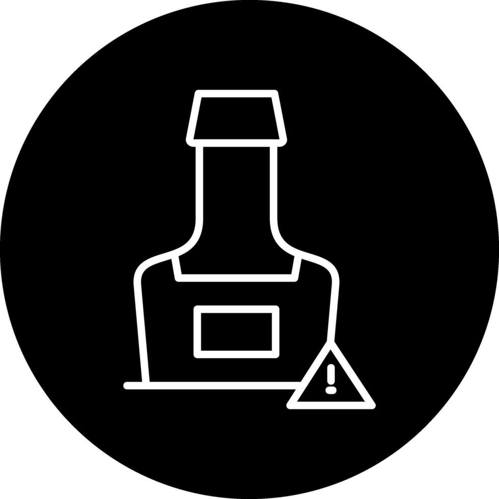 icono de vector de alcohol