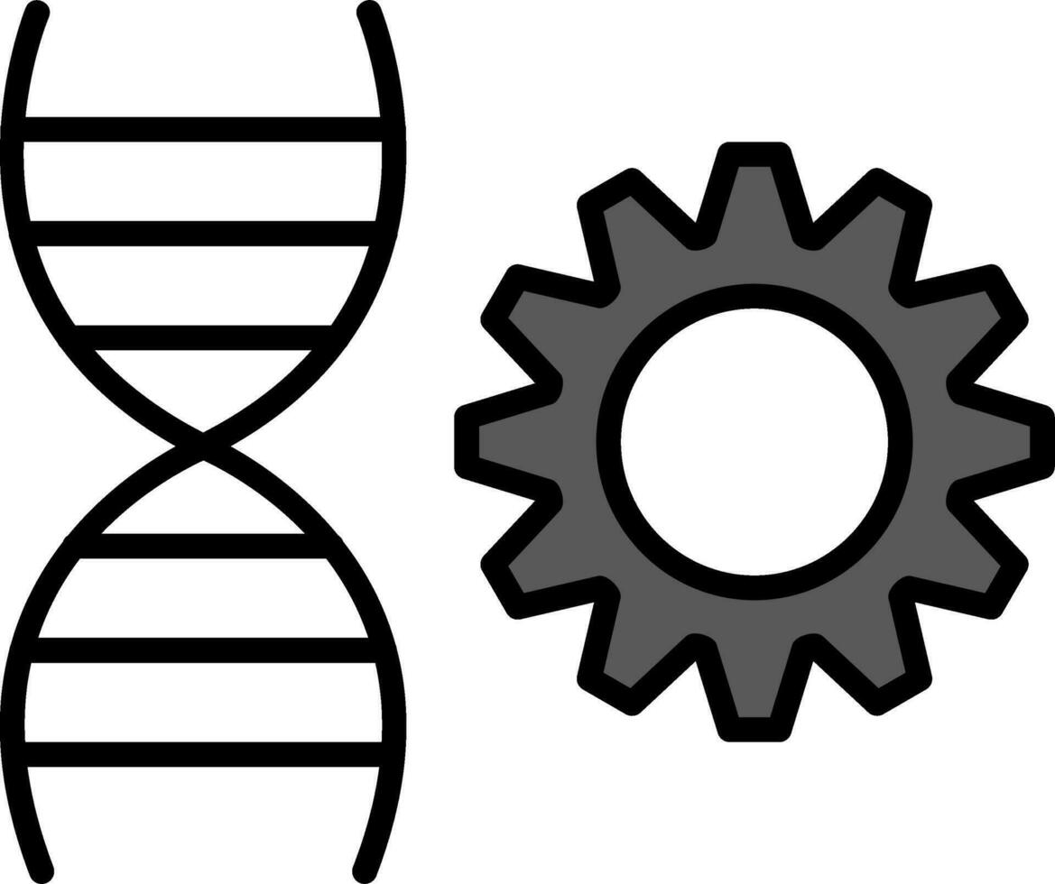 Genetic Vector Icon