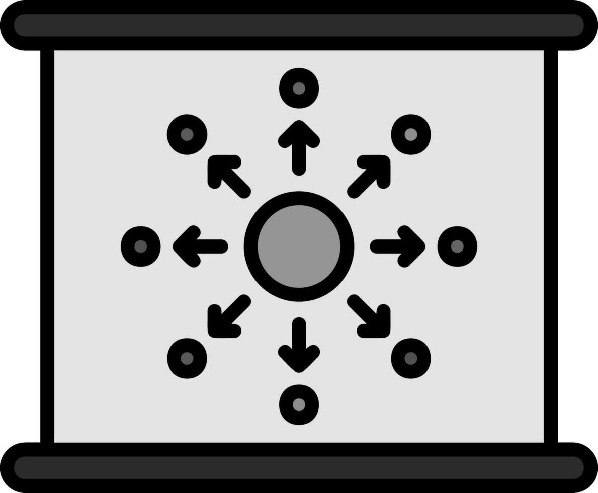 Diffusion Vector Icon